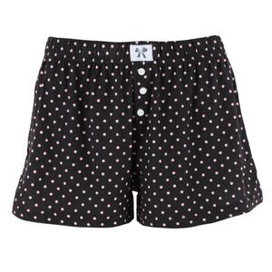 CTM Women's Patterned Pajama Boxer Style Short by Roll Outta Bed